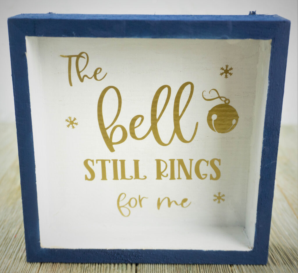 Polar Express Bell Quote Sign