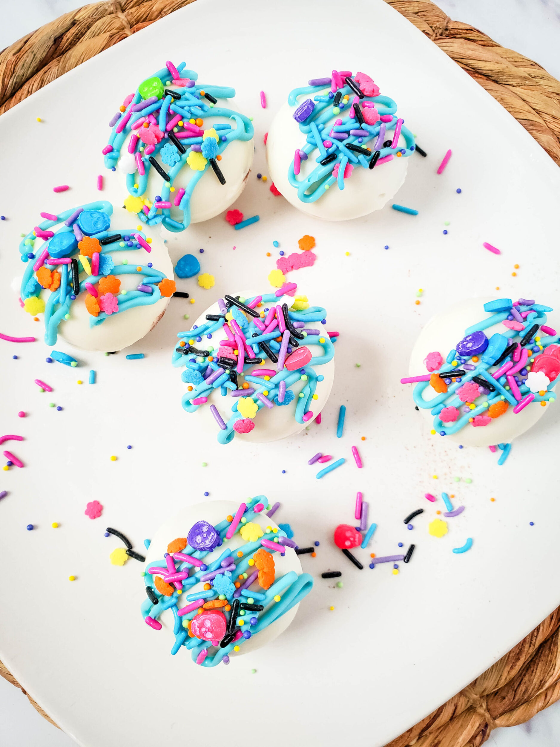 New Years Hot Cocoa Bombs With White Chocolate Recipe