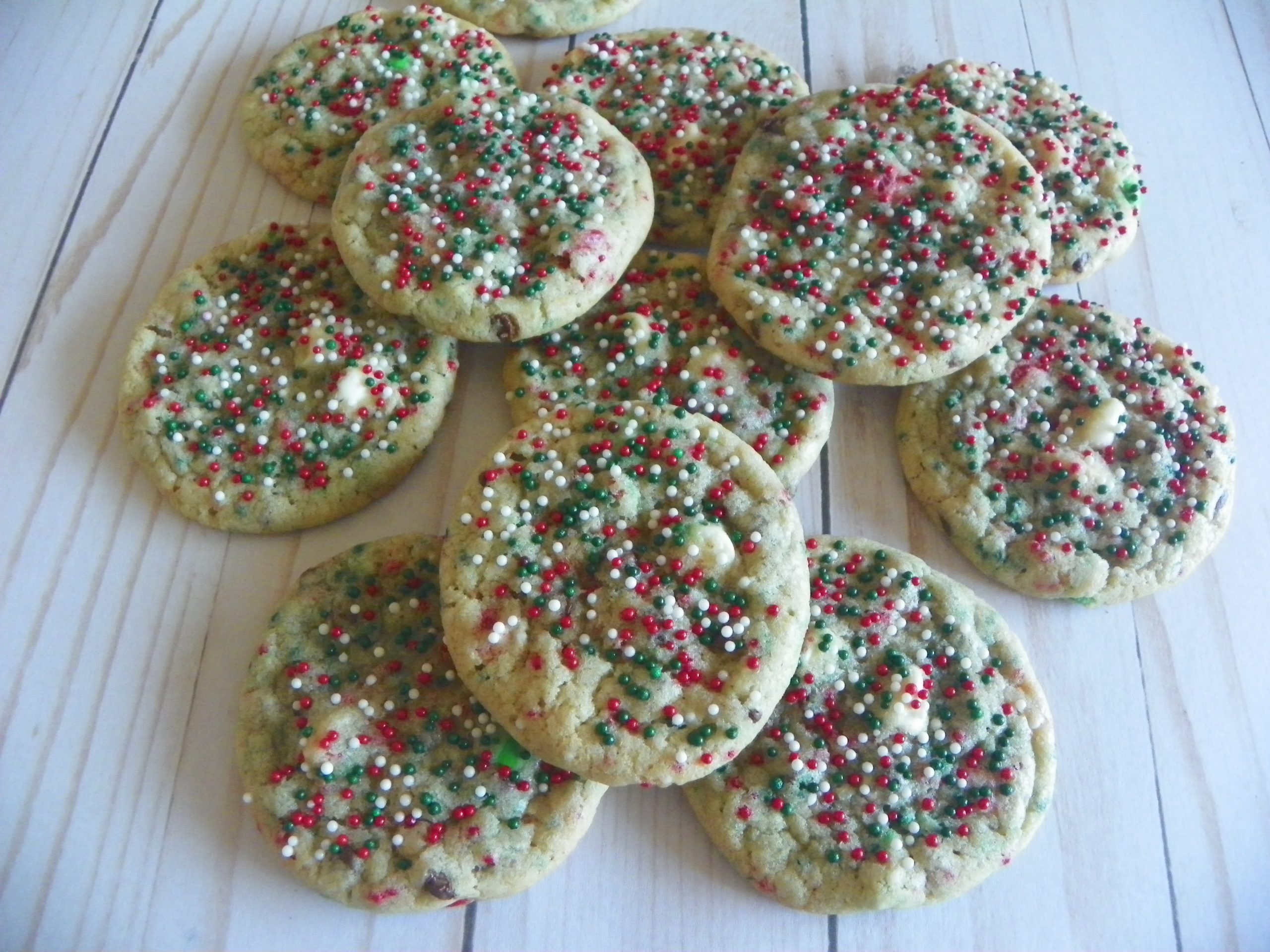 Christmas Confetti Cookies