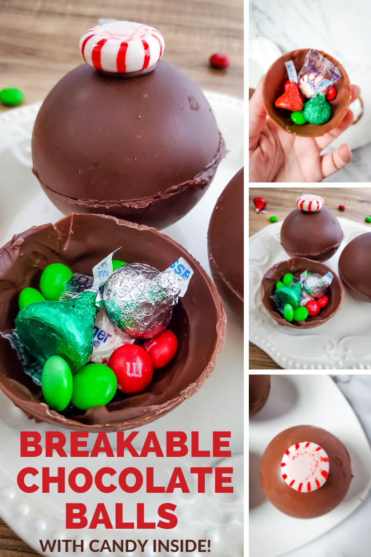 Breakable Chocolate Balls with Candy Inside (With Video)