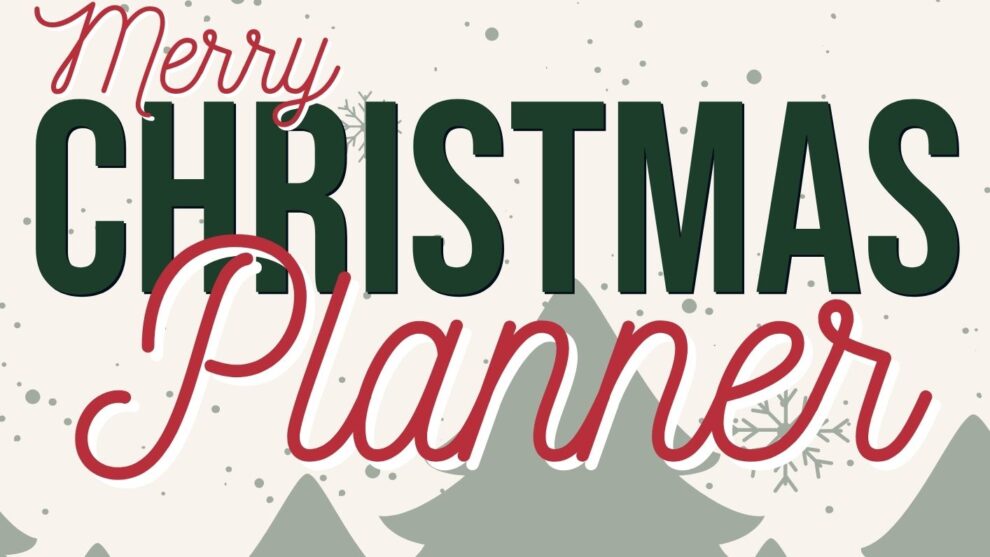 Free Printable Ultimate Christmas Planner