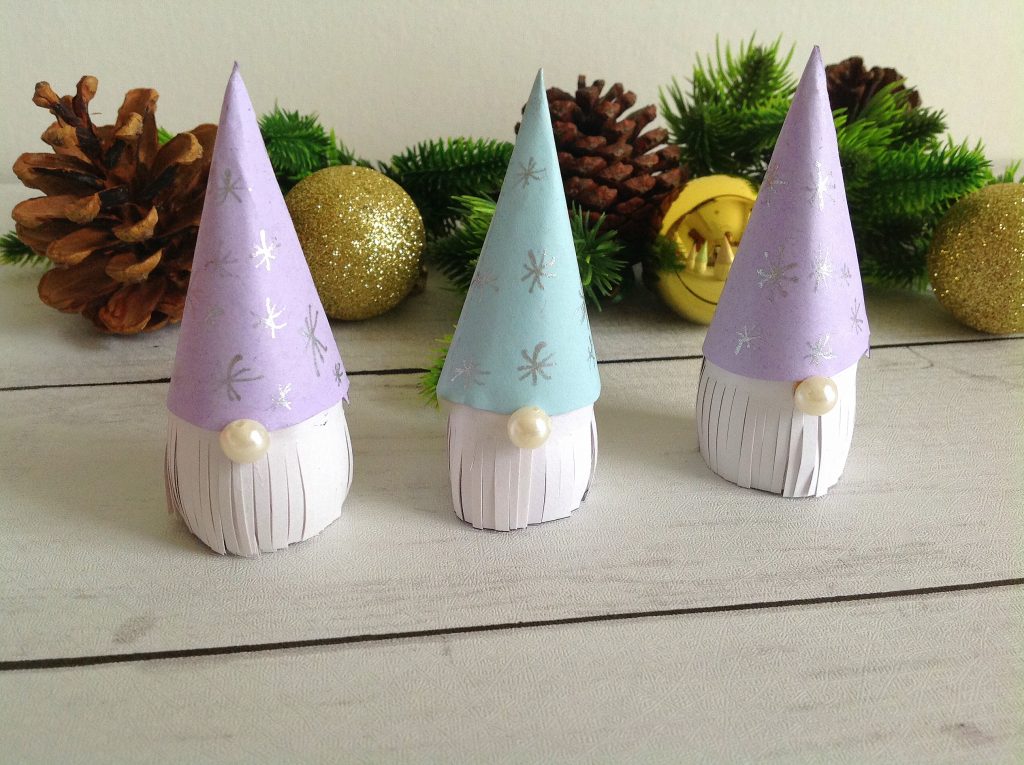 Paper Gnomes For Christmas