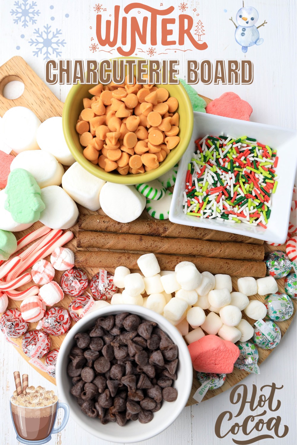 Winter Hot Cocoa Charcuterie Board